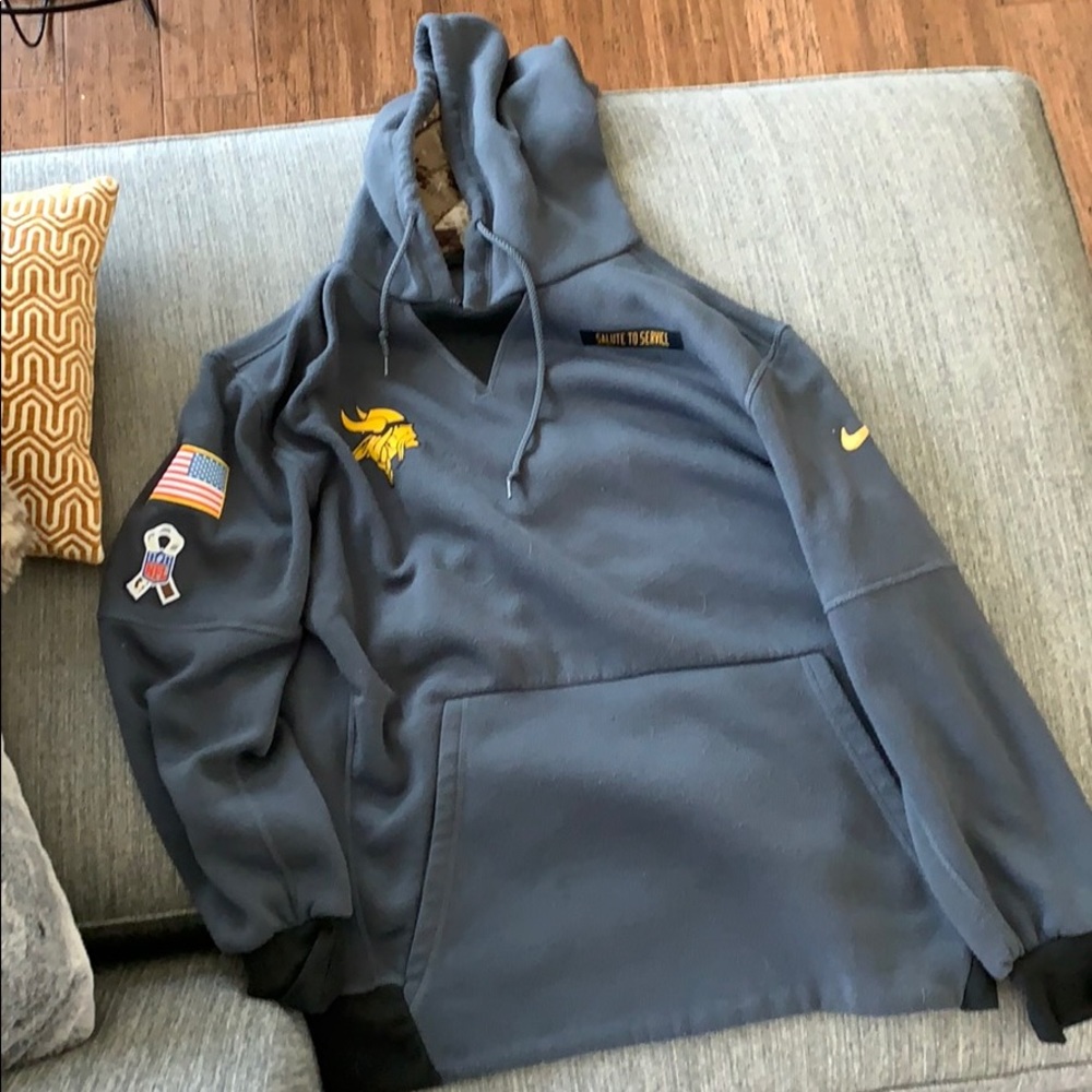 Minnesota Vikings Salute to Service Hoodie